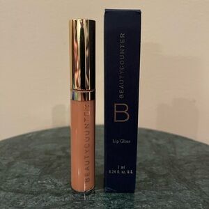 Beautycounter Buff Champagne lip gloss, new in box